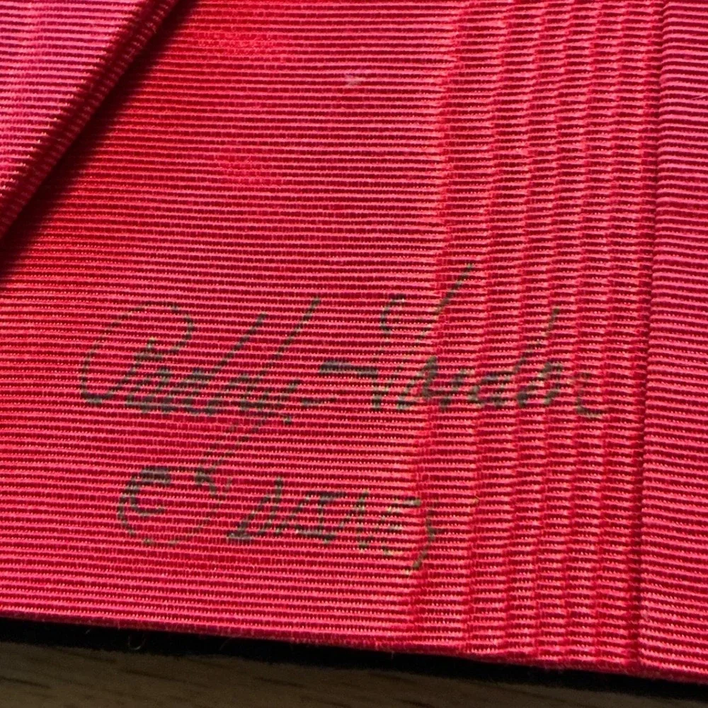 Paddy Gordon signed vintage 1995 Disney Mickey Mouse picture Frame Black Velvet